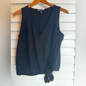 Universal Thread Black Wrap Tank Top